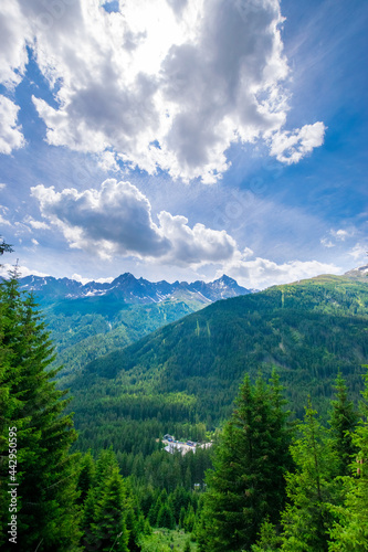 Fototapeta Naklejka Na Ścianę i Meble -  mountain view near Ischgl (Tyrol, Austria)