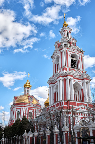 Moscow, Russia - 04.05.2021: St. Nikita church on the Staraya Basmannaya street photo