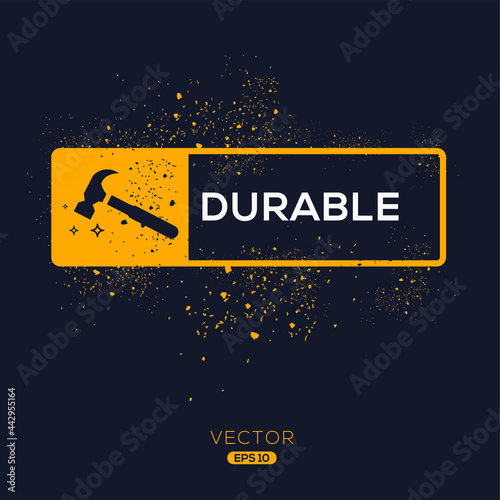 Creative (Durable) Icon ,Vector sign.