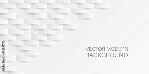 Vector abstract white background. Modern texture for your design. © Rodin Anton