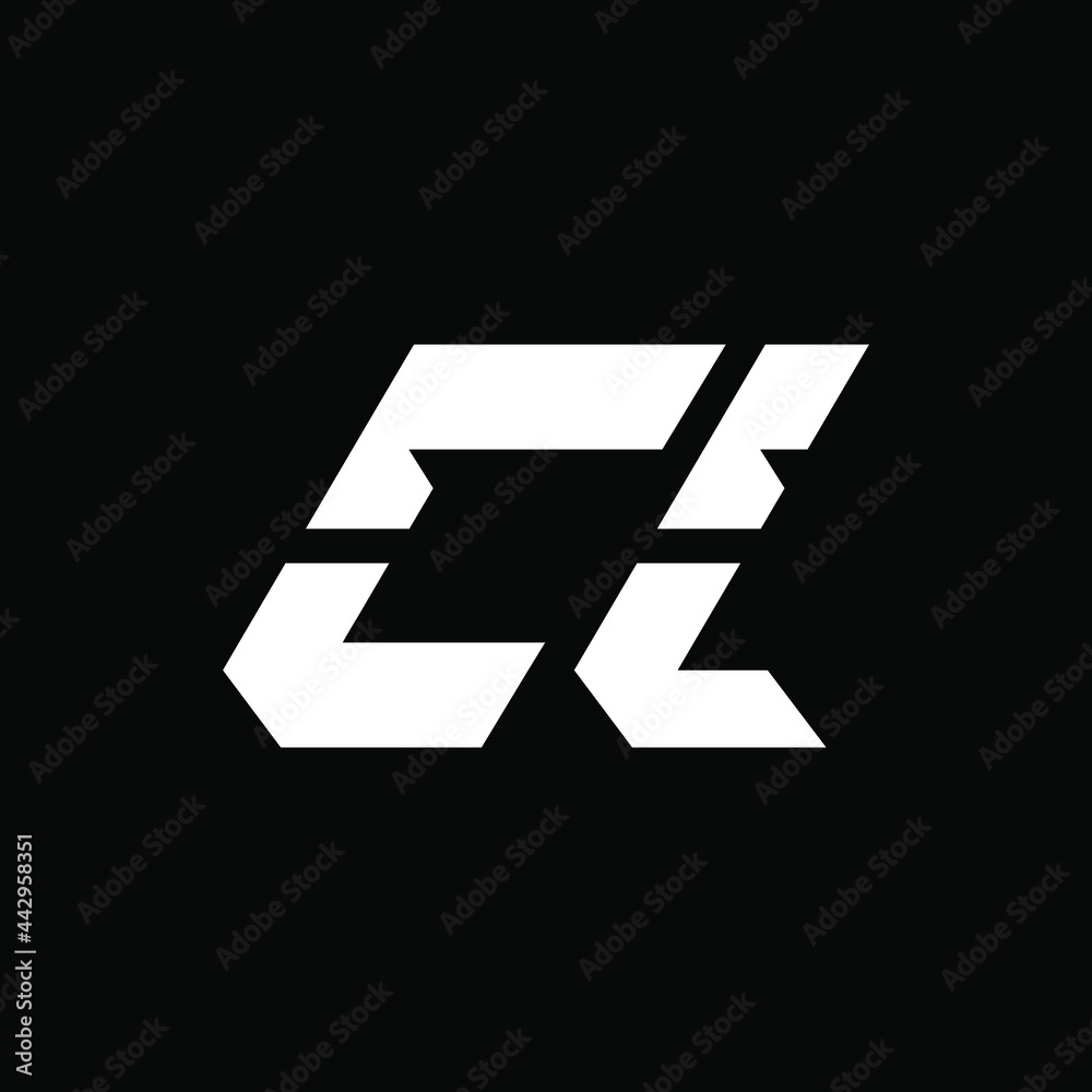 CL Logo Design Vector Template. CL Letter Logo Design. CL Logo Design Vector Template. CL Letter Logo Design.