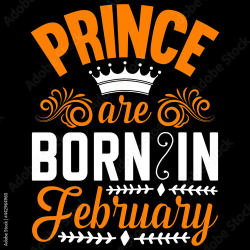 prince are born in February