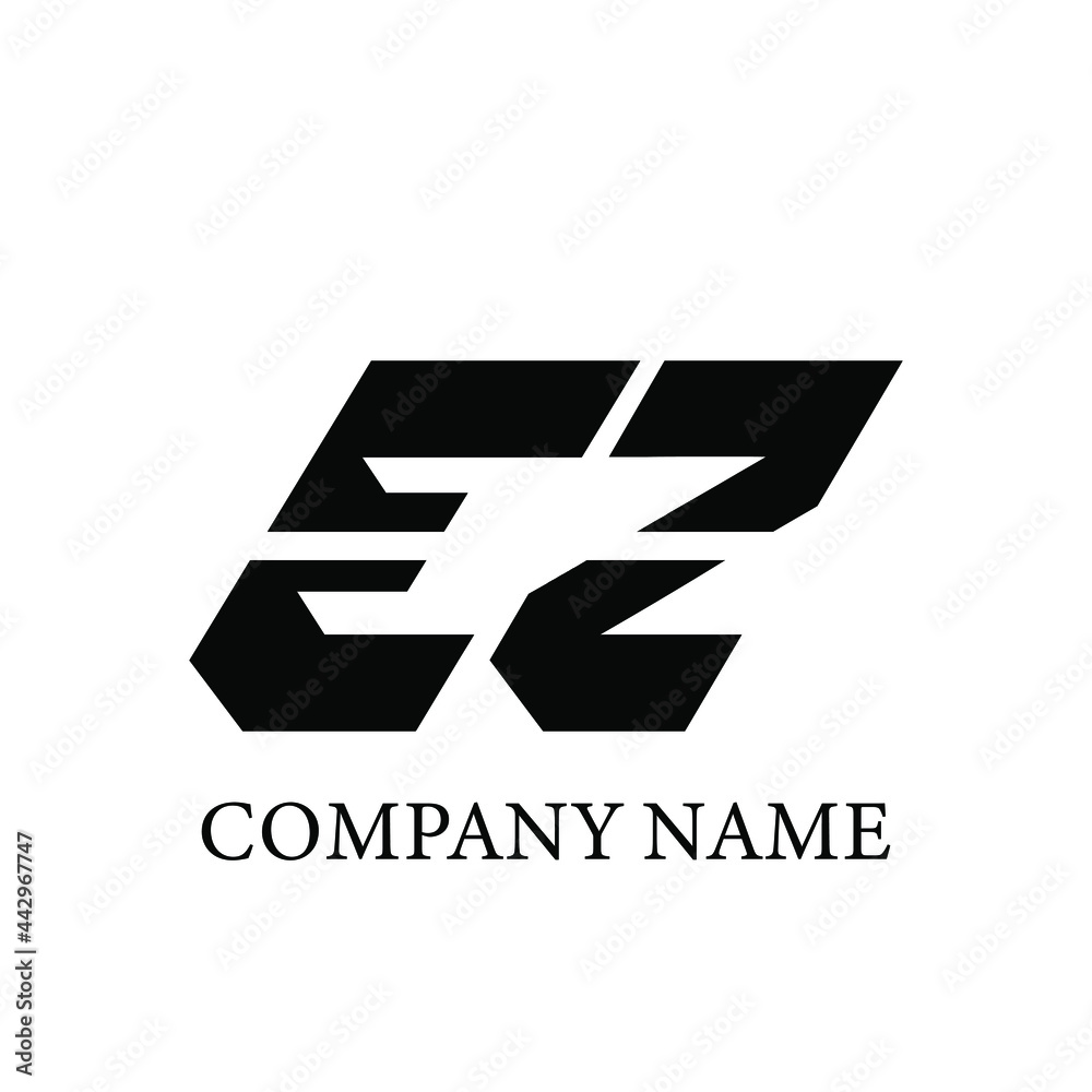 EZLogo Design Vector Template EZ Letter Logo Design. EZLogo Design Vector Template EZ Letter Logo Design.