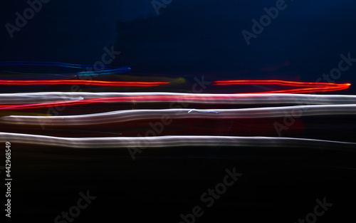 frieze light colored lights blurry