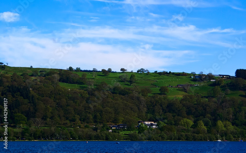 Bala lake view in summer