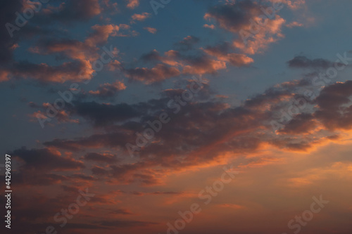 Fototapeta Naklejka Na Ścianę i Meble -  Sunset over the sea