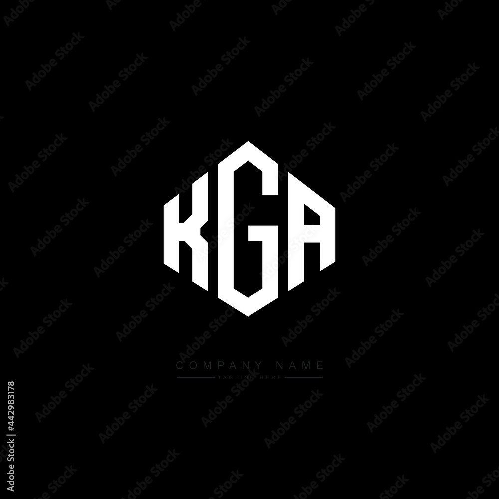 KGA letter logo design with polygon shape. KGA polygon logo monogram. KGA cube logo design. KGA hexagon vector logo template white and black colors. KGA monogram, KGA business and real estate logo. KGA letter logo design with polygon shape. KGA polygon logo monogram. KGA cube logo design. KGA hexagon vector logo template white and black colors. KGA monogram, KGA business and real estate logo.