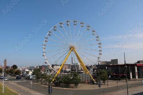 Ferris wheel in Bremerhaven, Germany