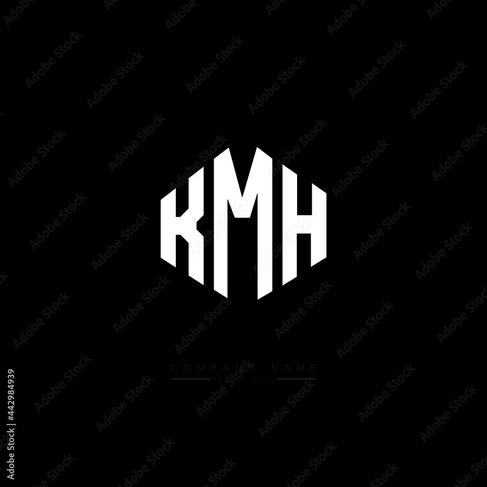 KMH letter logo design with polygon shape. KMH polygon logo monogram. KMH cube logo design. KMH hexagon vector logo template white and black colors. KMH monogram, KMH business and real estate logo. KMH letter logo design with polygon shape. KMH polygon logo monogram. KMH cube logo design. KMH hexagon vector logo template white and black colors. KMH monogram, KMH business and real estate logo.