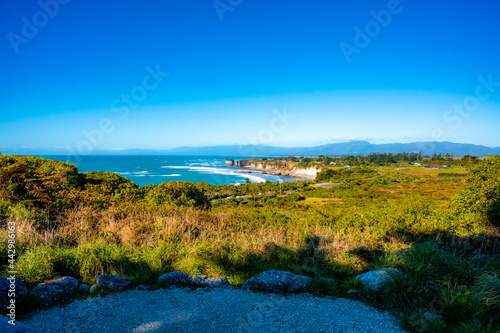 Beautiful view from Cape Foulwind in West Post NZ photo