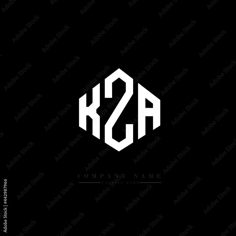 KZA letter logo design with polygon shape. KZA polygon logo monogram. KZA cube logo design. KZA hexagon vector logo template white and black colors. KZA monogram, KZA business and real estate logo. KZA letter logo design with polygon shape. KZA polygon logo monogram. KZA cube logo design. KZA hexagon vector logo template white and black colors. KZA monogram, KZA business and real estate logo.
