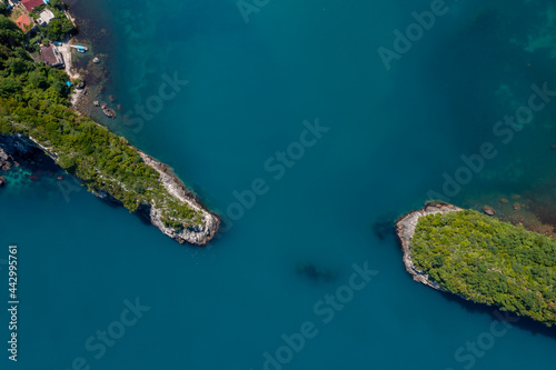 Gideros bay view, Cide, Kastamonu, Turkey, also the most beautiful natural Bay of your Black Sea, dating from the Genoese photo