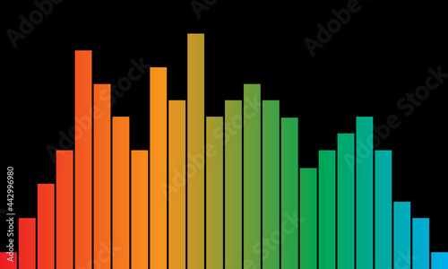 Soundwave Bar Vector Simple Design © Pahe Garage