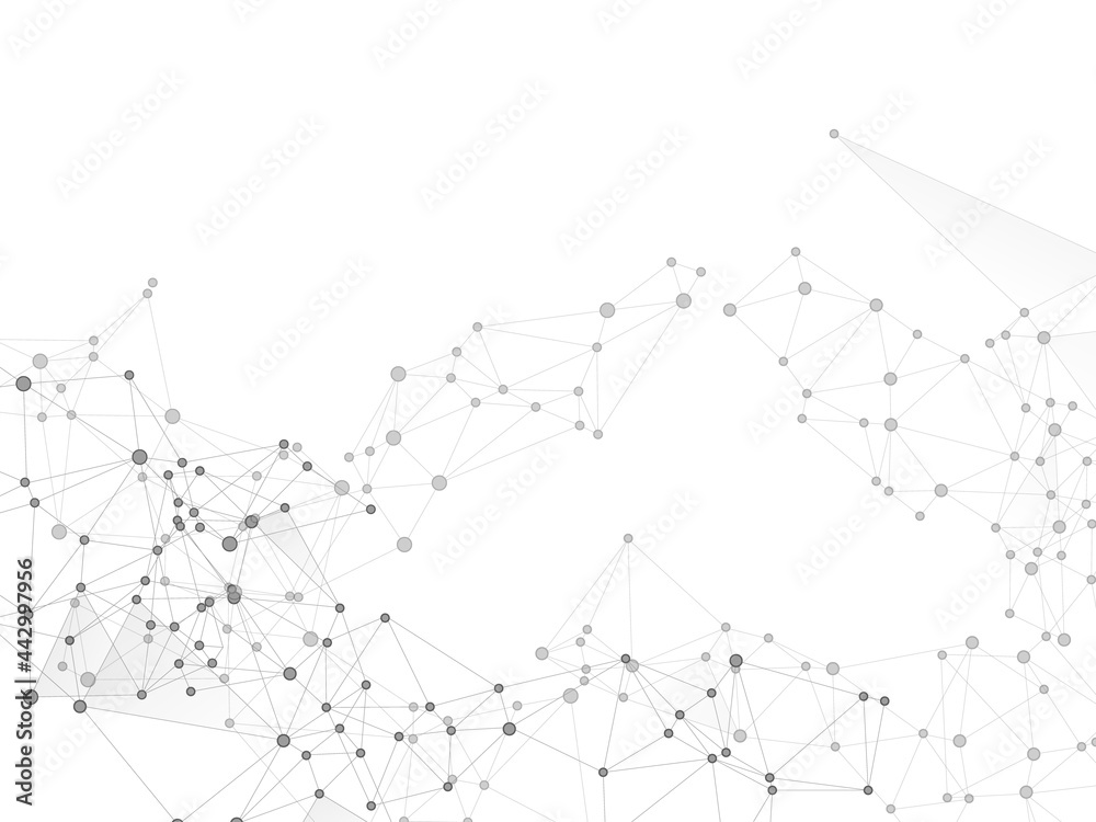 Block chain global network technology concept. Block chain global network technology concept.
