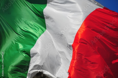 italia - bandiera italiana photo