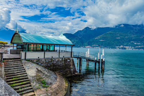 Around Lake Como in Italy province Lecco