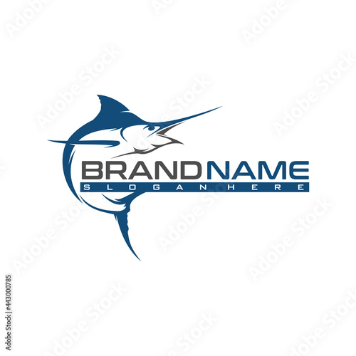 marlin logo template