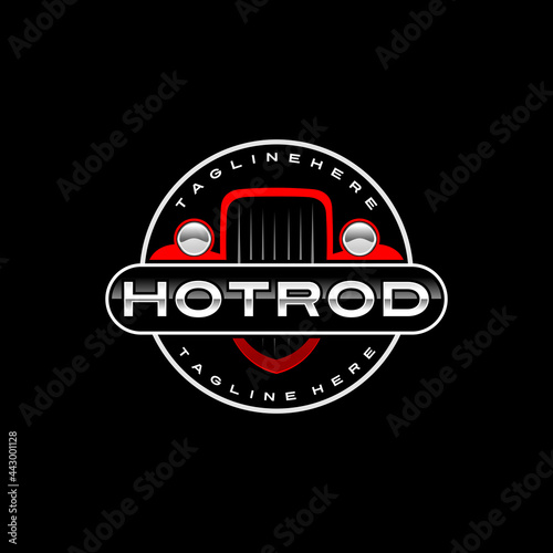 hot rod logo template