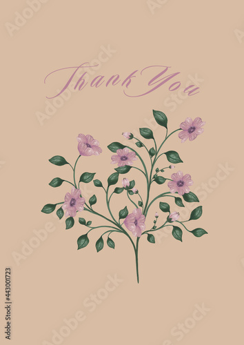 Botanical poster, 