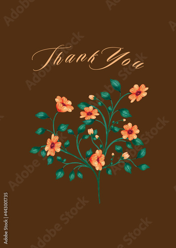Botanical poster, 