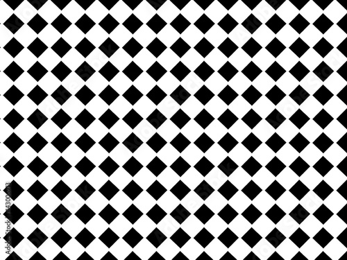 Abstract black background, black and white seamless pattern, illustration image