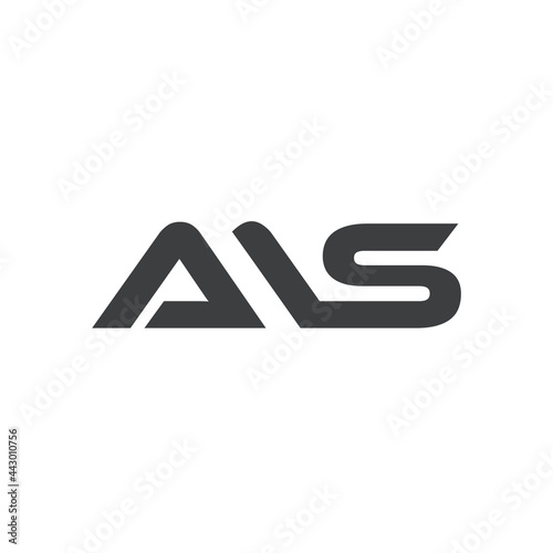 vector creative simple ams logo