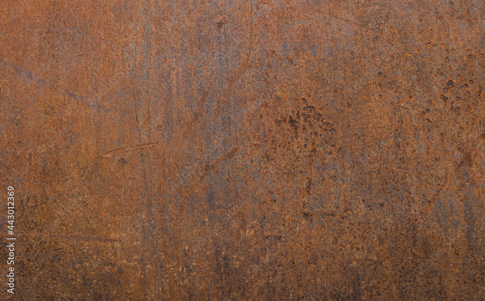 Grunge rusted metal texture, rust, and oxidized metal background. Old metal iron panel