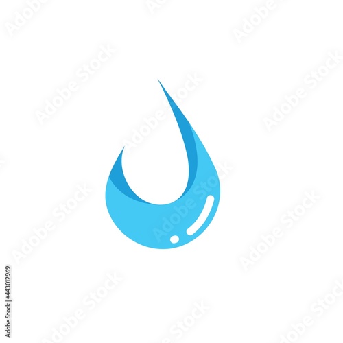 water drop icon Template vector illustration design