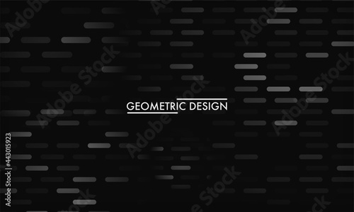 Abstract stripped geometric background. Modern black and white pattern.