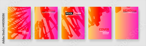 abstract background with gradient color. Applicable for design cover, presentation, invitation, flyer, annual report, poster and business card, desing packaging - Vector