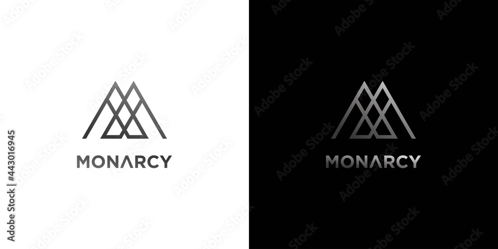 Modern and elegant letter M initials Logo design Modern and elegant letter M initials Logo design