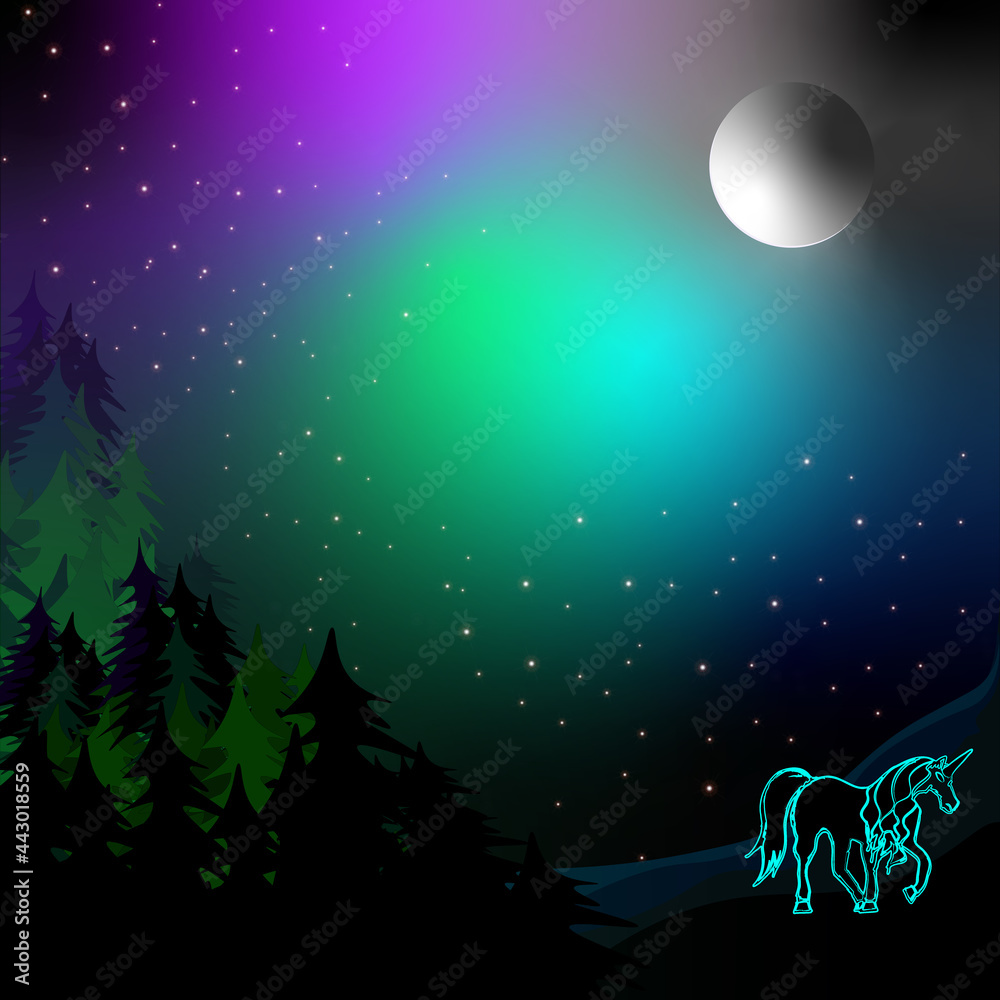 moon and stars moon and stars