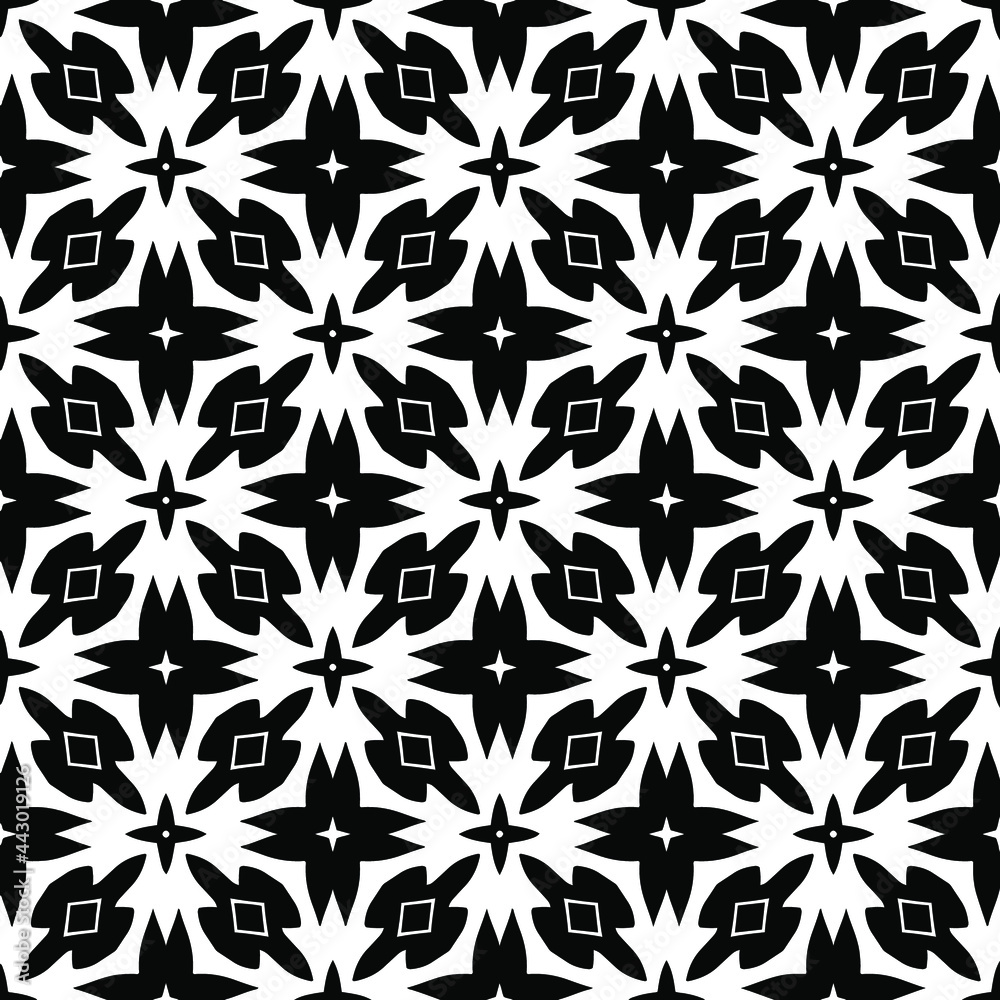 floral seamless pattern background.Geometric ornament for wallpapers and backgrounds. Black and white
pattern. floral seamless pattern background.Geometric ornament for wallpapers and backgrounds. Black and white
pattern.