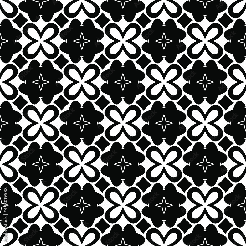 floral seamless pattern background.Geometric ornament for wallpapers and backgrounds. Black and white
pattern. floral seamless pattern background.Geometric ornament for wallpapers and backgrounds. Black and white
pattern.