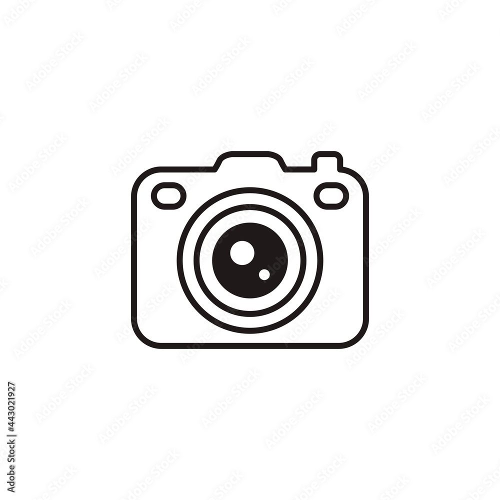 pocket camera icon logo vector illustration pocket camera icon logo vector illustration