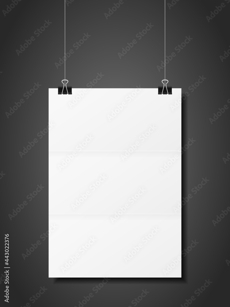 Hanging folded paper Hanging folded paper