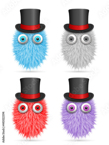 Hairy cartoons