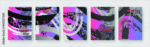 abstract background with gradient color. Applicable for design cover, presentation, invitation, flyer, annual report, poster and business card, desing packaging - Vector