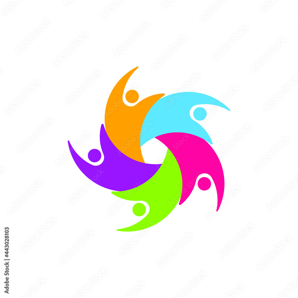 community logo icon design template vector community logo icon design template vector