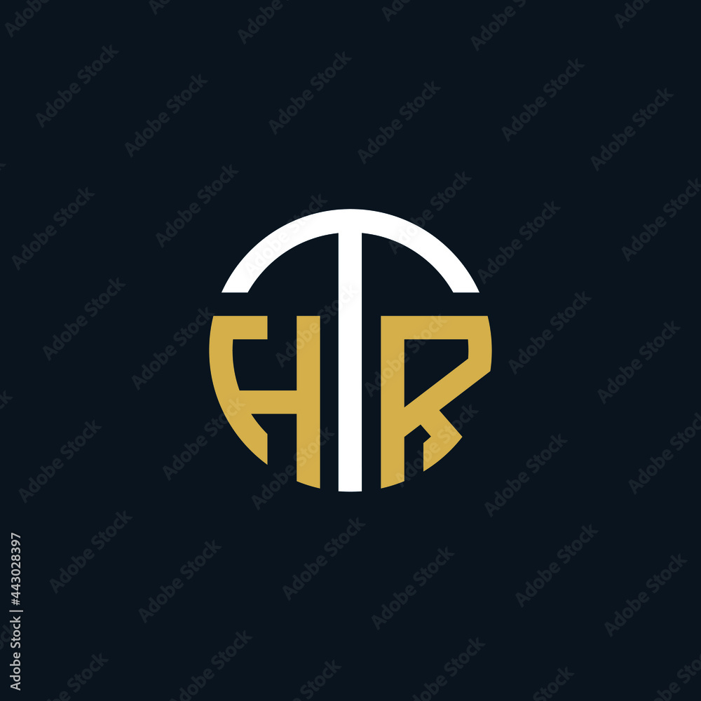 Vecteur Stock HTR logo, HTR icon, HTR vector, HTR monogram, HTR letter