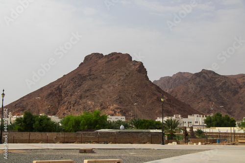 Uhud Mount. Where battle of Uhud has been fought in Madinah. The hill is one of the historical site in Islam. Martyrdom of Uhud photo