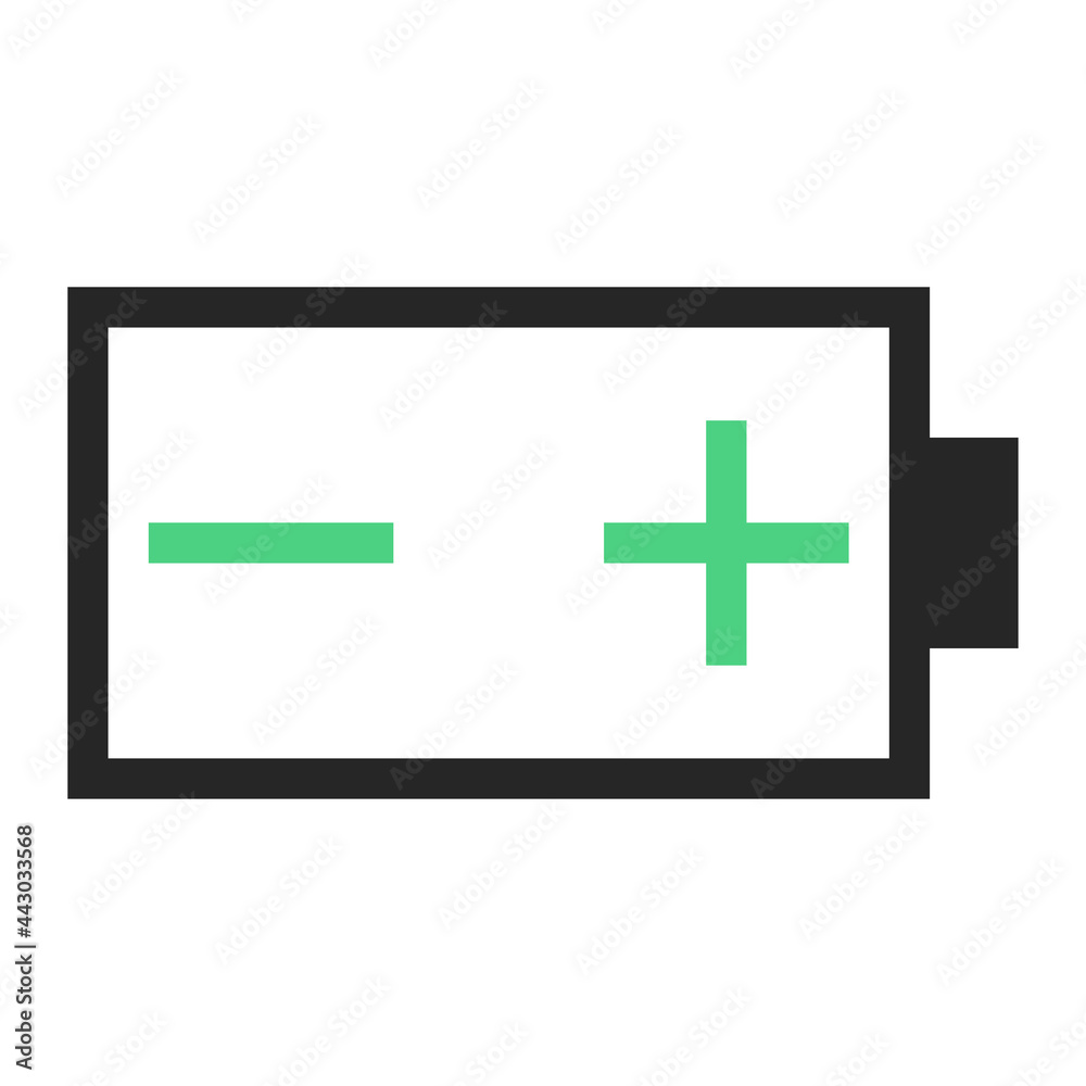 Fototapeta premium Battery vector illustration