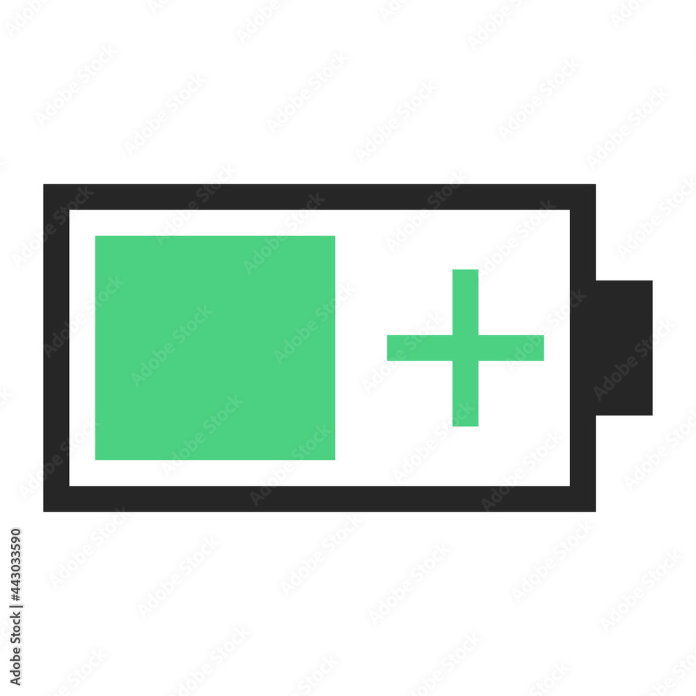 Obraz premium Battery vector illustration