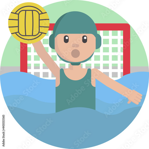 Sports Icons. Water Sport Icon.