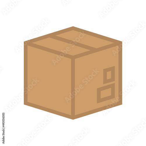 flat box icon