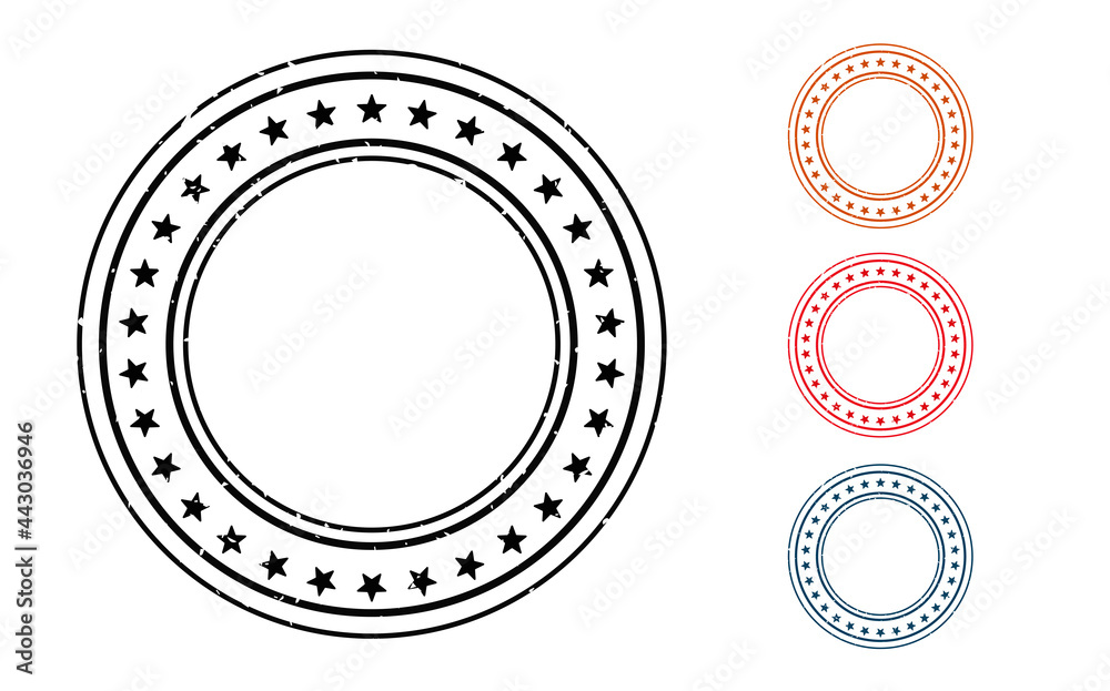 Grunge stamps frames vector set isolated on white background Grunge stamps frames vector set isolated on white background