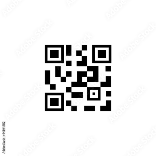 単純化したQRコードのイメージ