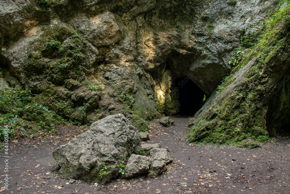 Šipka cave near Štramberk in the afternoon light Šipka cave near Štramberk in the afternoon light