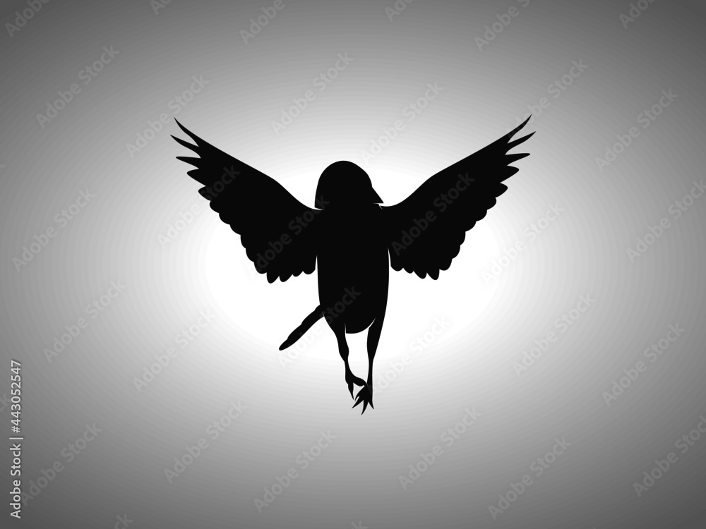 Fototapeta premium Isolated Vector Animal Template for Logo Company, Icon, Symbol etc