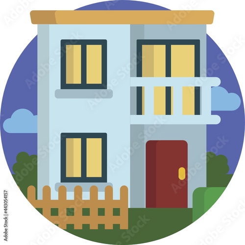 House Icon. Home Icon, Building Icon.